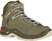 Dámské turistické boty LOWA RENEGADE GTX MID Ws grey green/panna UK 5