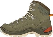 Dámské turistické boty LOWA RENEGADE GTX MID Ws grey green/panna UK 5