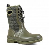 Dámské zimní boty BOGS CRANDALL LACE olive EU 38
