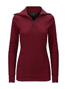 Dámský rolák BRYNJE ARCTIC DOUBLE ZIP-POLO chianti L