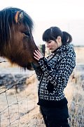 Dámský severský svetr ICEWEAR HELGA black M