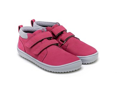 Dětské barefoot boty BeLenka Play dark pink EU 25