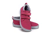 Dětské barefoot boty BeLenka Play dark pink EU 25
