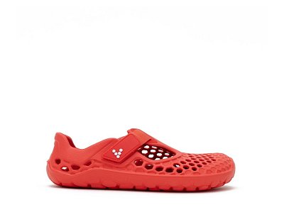 Dětské boty VIVOBAREFOOT ULTRA BLOOM KIDS FIERY CORAL EU 33