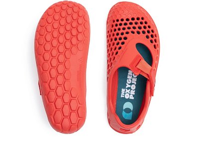 Dětské boty VIVOBAREFOOT ULTRA BLOOM KIDS FIERY CORAL EU 33