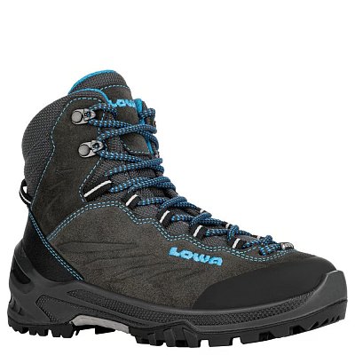 Dětské kotníkové boty LOWA CADIN GTX MID JR anthracite/turqoise EU 38