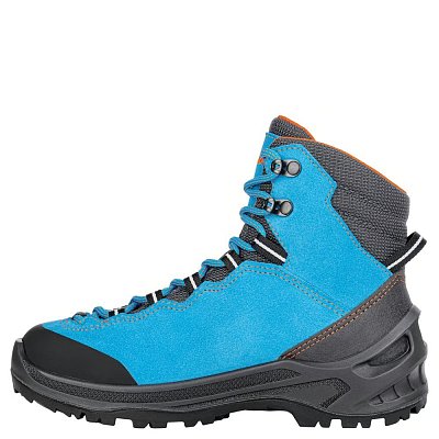 Dětské kotníkové boty LOWA CADIN GTX MID JR turqoise/flame EU 37