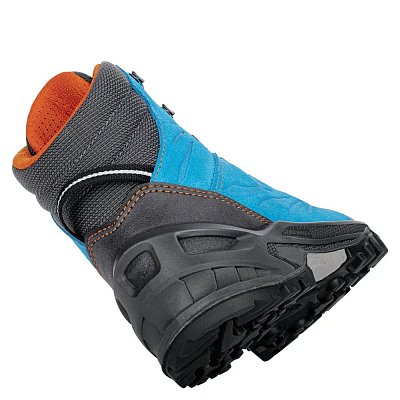 Dětské kotníkové boty LOWA CADIN GTX MID JR turqoise/flame EU 37