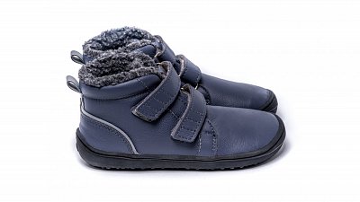 Dětské zimní barefoot boty BeLenka PENGUIN charcoal EU 32