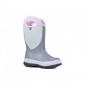 Dětské zimní gumáky BOGS SLUSHIE SOLID gray EU 35