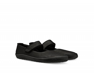 Dívčí barefoot sandály VIVOBAREFOOT WYN SCHOOL KIDS obsidian EU 26