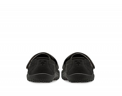 Dívčí barefoot sandály VIVOBAREFOOT WYN SCHOOL KIDS obsidian EU 26