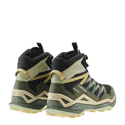 Lehké turistické boty LOWA MADDOX PRO GTX MID black/olive UK 11,5