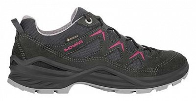 LOWA SIRKOS EVO GTX LO Ws antrazit/beere UK 5,5