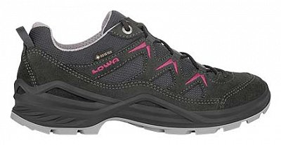 LOWA SIRKOS EVO GTX LO Ws antrazit/beere UK 6
