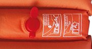 Nafukovací karimatka PINGUIN TUBE oranžová