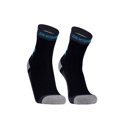 Nepromokavé ponožky DEXSHELL RUNNING aqua blue XL