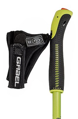 Nordic walkingové hole GABEL VARIO S9.6 green