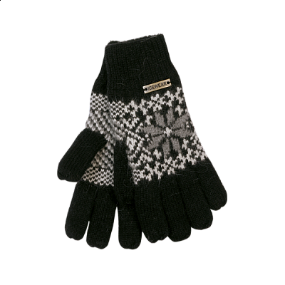 Norské rukavice NORWEAR černé