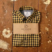 Pánská košile s dlouhým rukávem REJOICE TRITICUM K235 XL