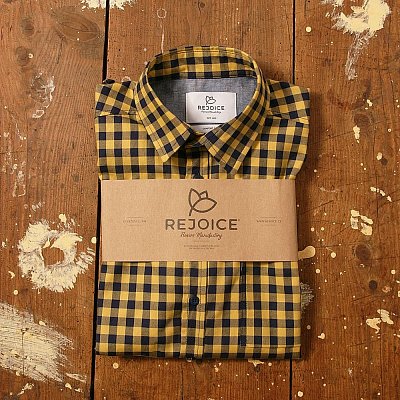 Pánská košile s dlouhým rukávem REJOICE TRITICUM K235 XL