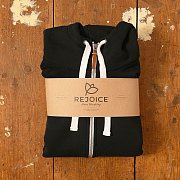 Pánská mikina REJOICE AJUGA  U02 bíly zip XXL