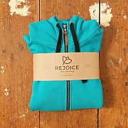 Pánská mikina REJOICE AJUGA  U244 černý zip XXL