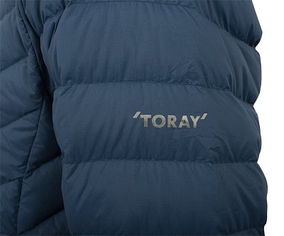 Pánská zateplená bunda s kapucí PINGUIN HILL HOODY petrol XL