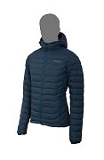 Pánská zateplená bunda s kapucí PINGUIN HILL HOODY petrol XL