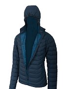 Pánská zateplená bunda s kapucí PINGUIN HILL HOODY petrol XL