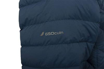 Pánská zateplená bunda s kapucí PINGUIN HILL HOODY petrol XL