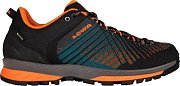 Pánské approach boty LOWA CAREZZA GTX LO anthracite/orange UK 10