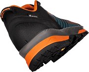 Pánské approach boty LOWA CAREZZA GTX LO anthracite/orange UK 8,5