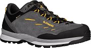 Pánské approach boty LOWA DELAGO GTX LO asphalt/mango UK 9,5