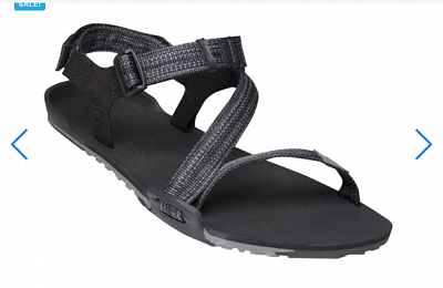 Pánské barefoot sandály XERO Z-TRAIL M multi black EU 47