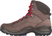 Pánské boty LOWA RENEGADE 100 GTX MID espresso/red UK 10