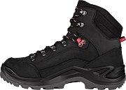 Pánské boty LOWA RENEGADE GTX MID black/ruby red UK 7