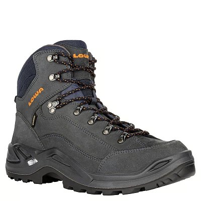 Pánské boty LOWA RENEGADE GTX MID navy/orange UK 10