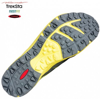 Pánské trailové boty TREKSTA ALTER EGO black/yellow 44,5