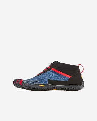  Prstové boty VIBRAM FIVEFINGERS V-TREK denim/red EU 41