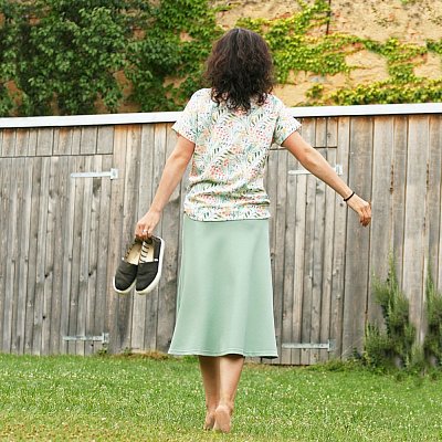Půlkolová sukně REJOICE FILIPENDULA U365 L