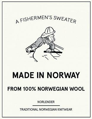 Tradiční norský svetr NORLENDER SVALBARD navy L