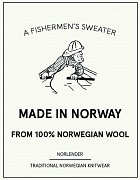 Tradiční norský svetr NORLENDER SVALBARD navy M