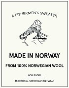 Tradiční norský svetr NORLENDER SVALBARD navy XL