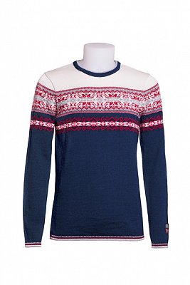 Tradiční norský svetr NORLENDER VIKERSUND navy XL