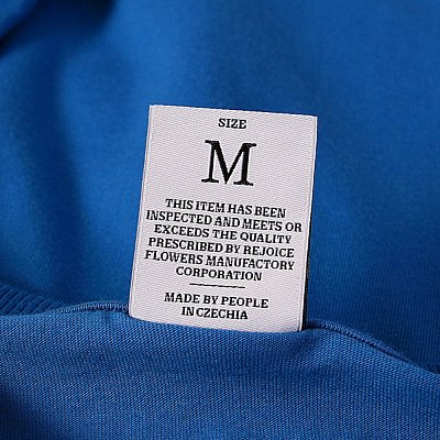 Tričko REJOICE GENTIANA MEN U205 bez potisku XL