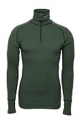 Triko BRYNJE ARCTIC DOUBLE ZIP POLO green  XXXL