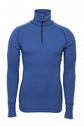 Triko BRYNJE ARCTIC DOUBLE ZIP POLO sky blue  XS