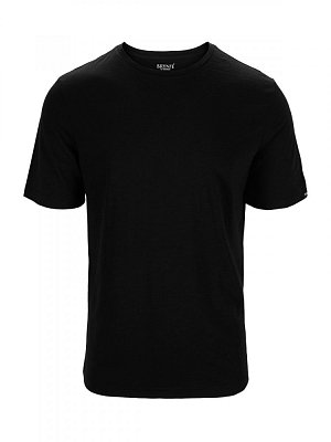 Triko BRYNJE CLASSIC WOOL LIGHT T-SHIRT black XL