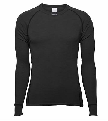 Triko BRYNJE CLASSIC WOOL SHIRT black  L